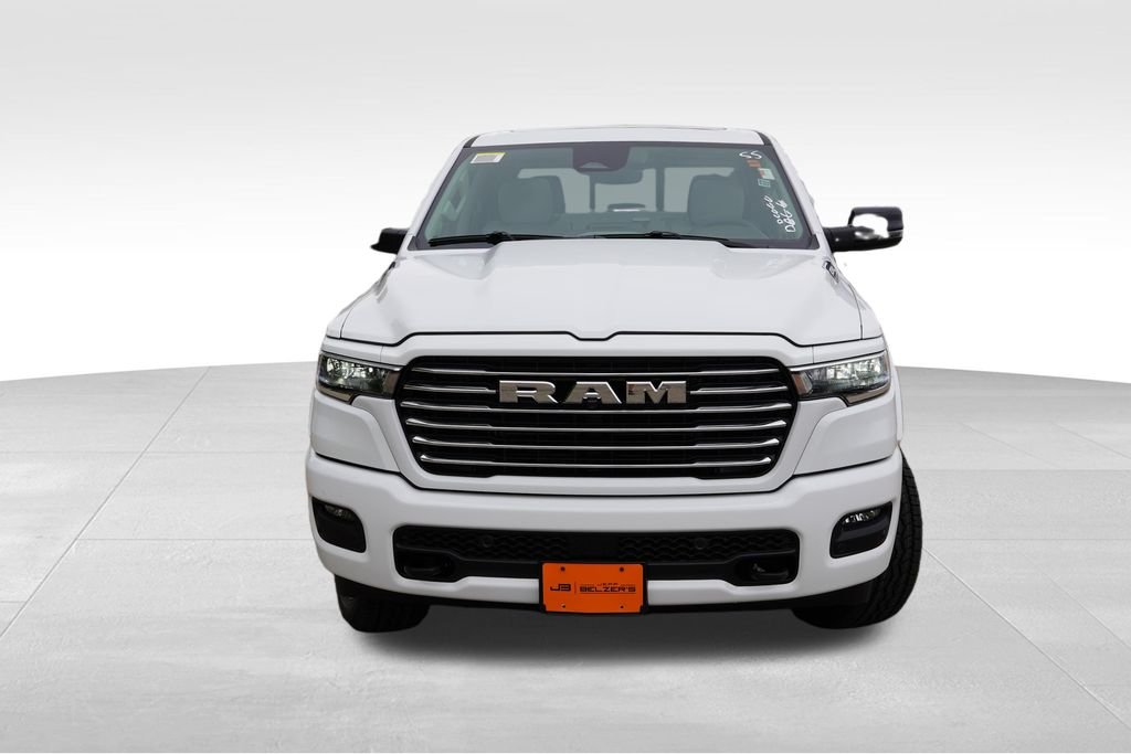 New 2026 Bright White Clear-Coat Exterior Paint RAM Laramie image 8