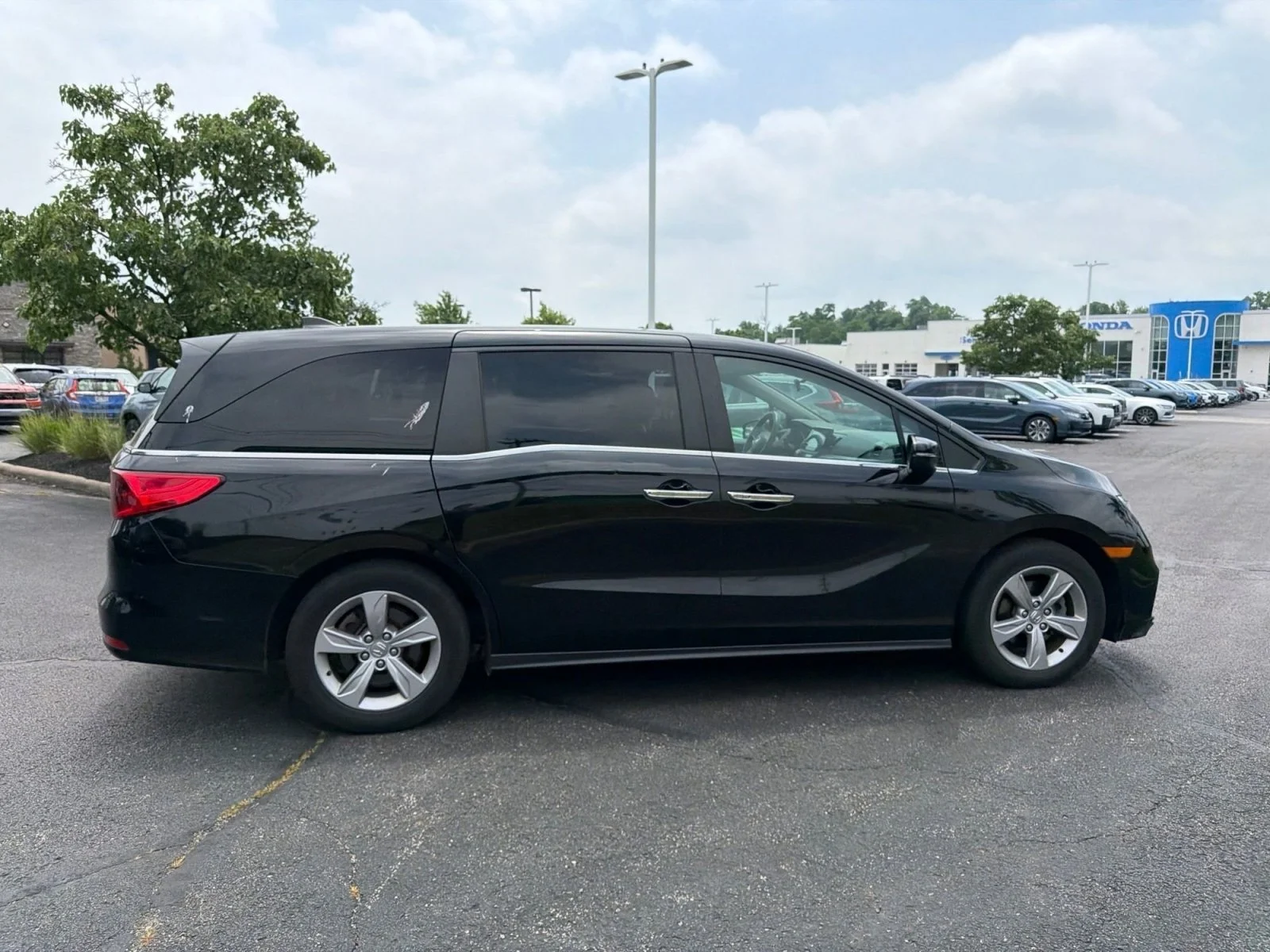 Used 2019 Crystal Black Pearl Honda EX image 8