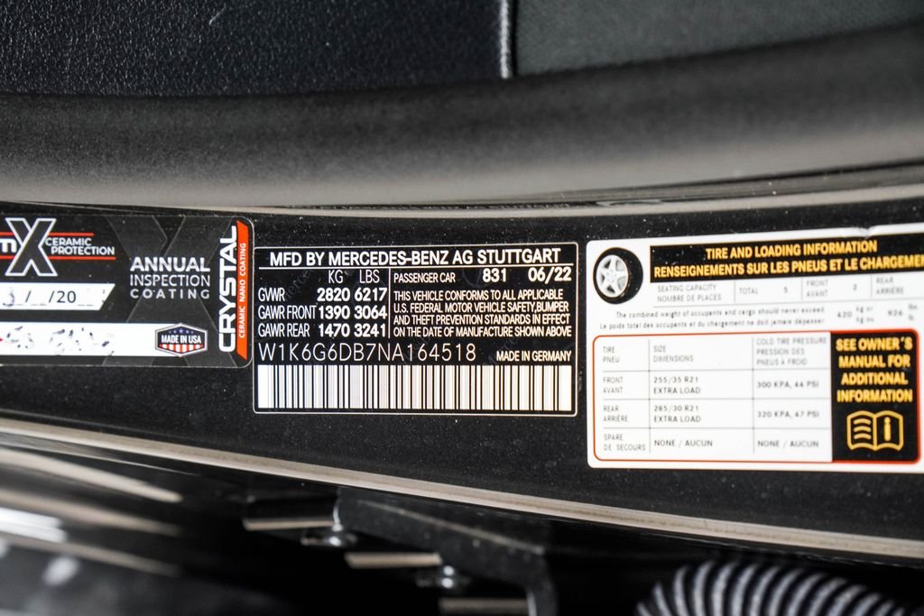 Used 2022 Gray Mercedes-Benz S 500 image 45