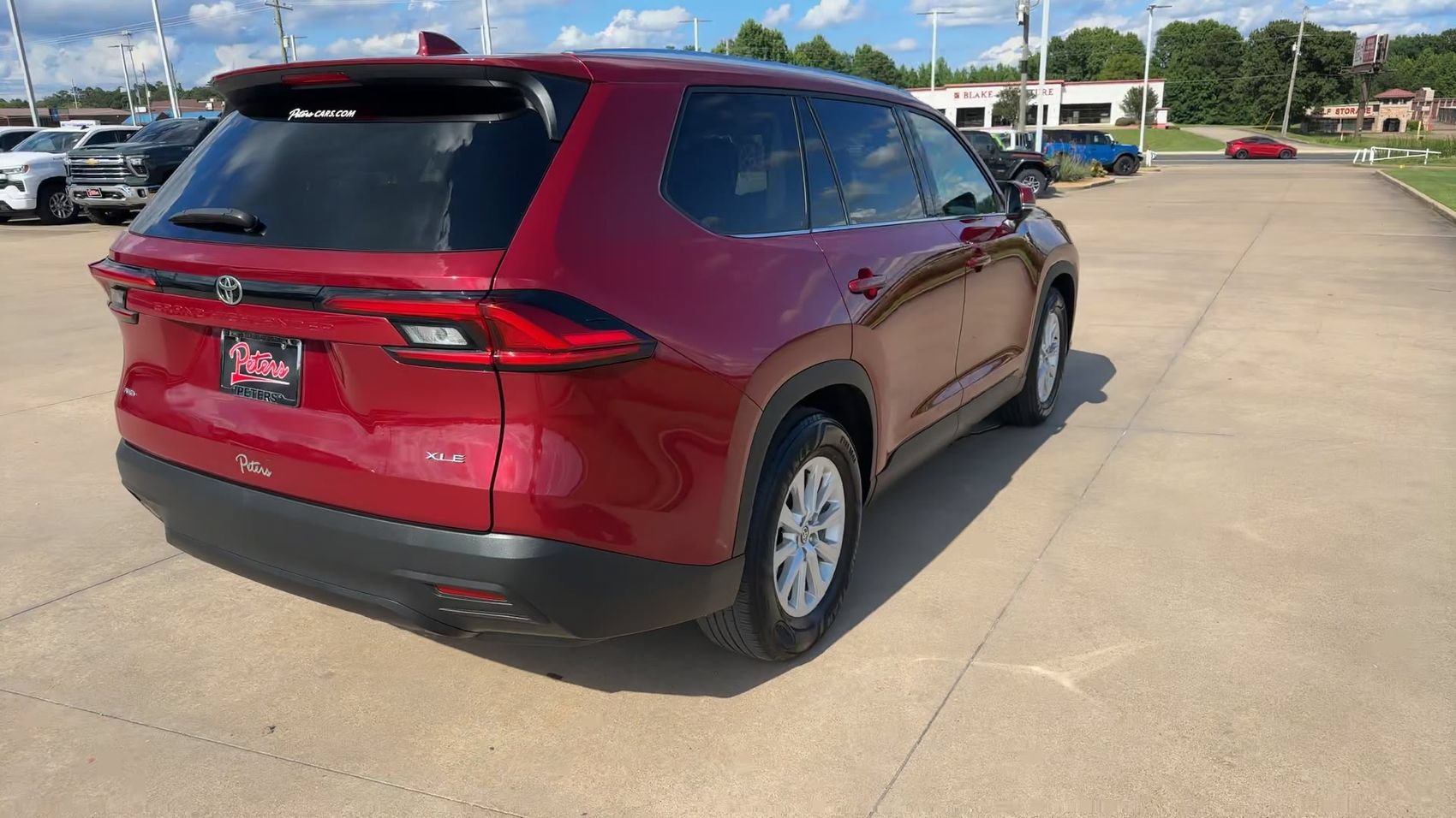 Used 2024 Red Toyota XLE image 8