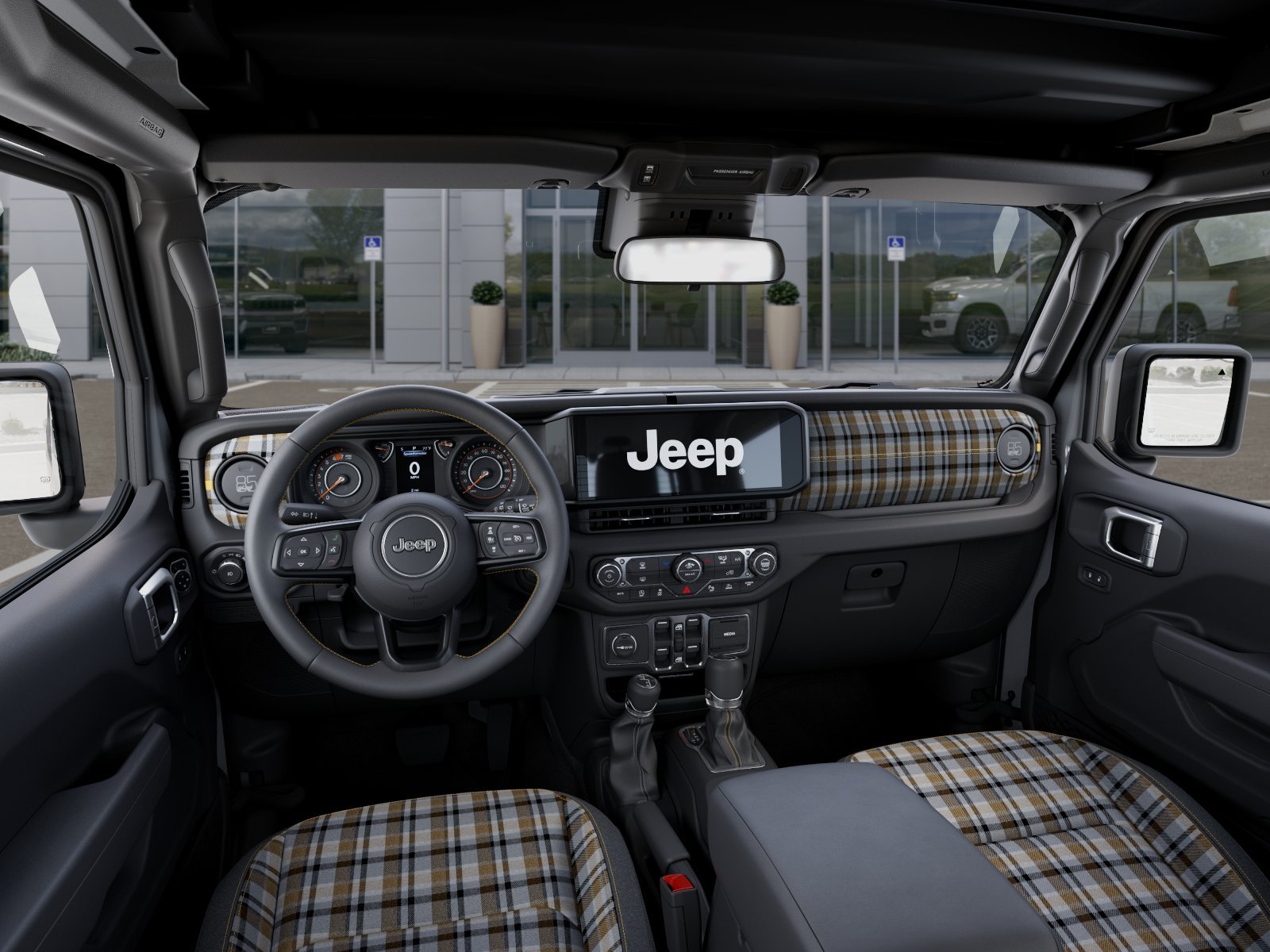 New 2026 Bright White Clear-Coat Exterior Paint Jeep 85th Anniversary Edition image 52