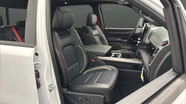 New 2026 Bright White Clear-Coat Exterior Paint RAM Laramie image 25
