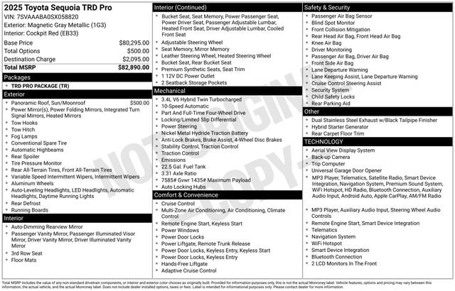 Certified Used 2025 Gray Toyota TRD Pro image 78