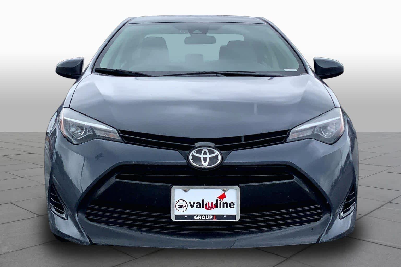 Used 2017 Slate Metallic Toyota LE image 4