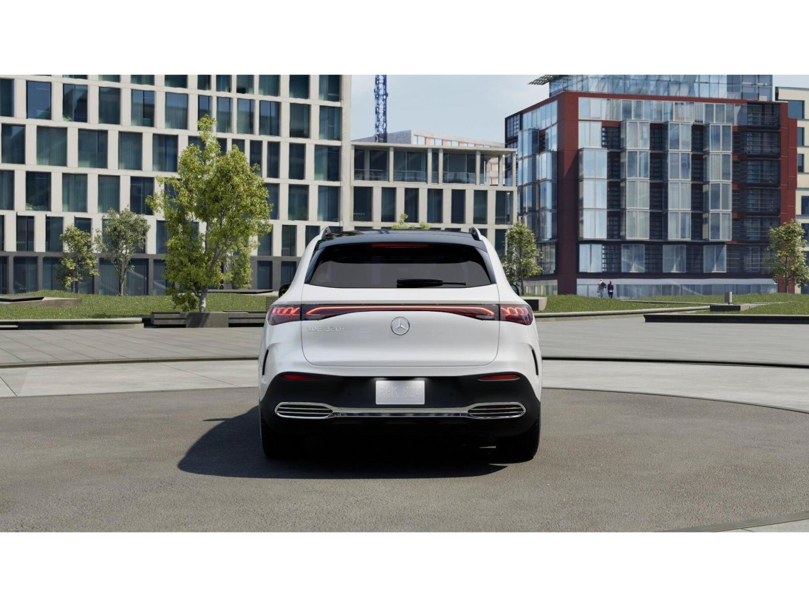 New 2027 MANUFAKTUR Moonlight White Metallic Mercedes-Benz EQE 320+ image 25