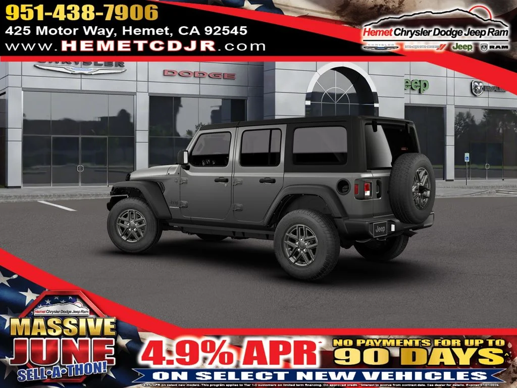 New 2026 Granite Crystal Metallic Clear-Coat Exterior Paint Jeep Sport image 1