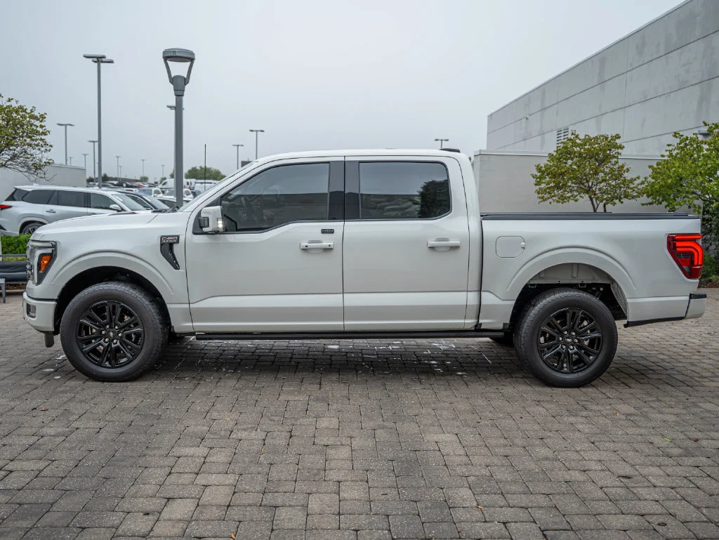 Used 2025 White Metallic Ford Platinum image 8