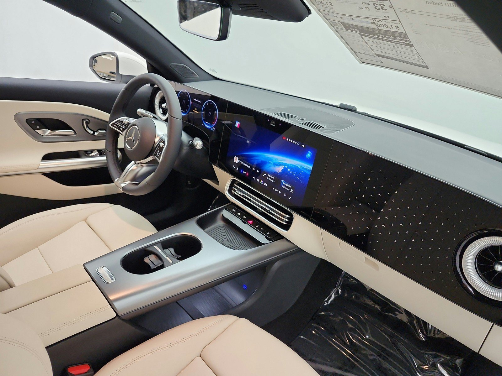 New 2027 Polar White Mercedes-Benz CLA 220 Hybrid FWD image 35
