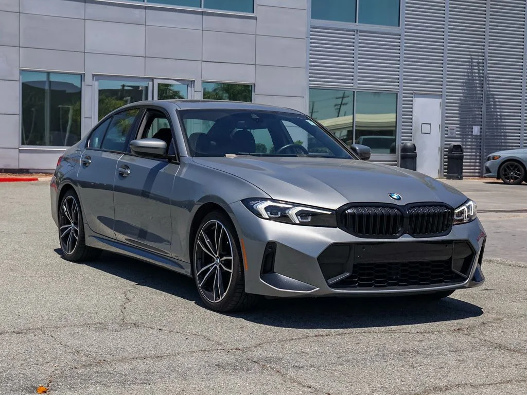 Used 2023 Gray BMW 330i image 1