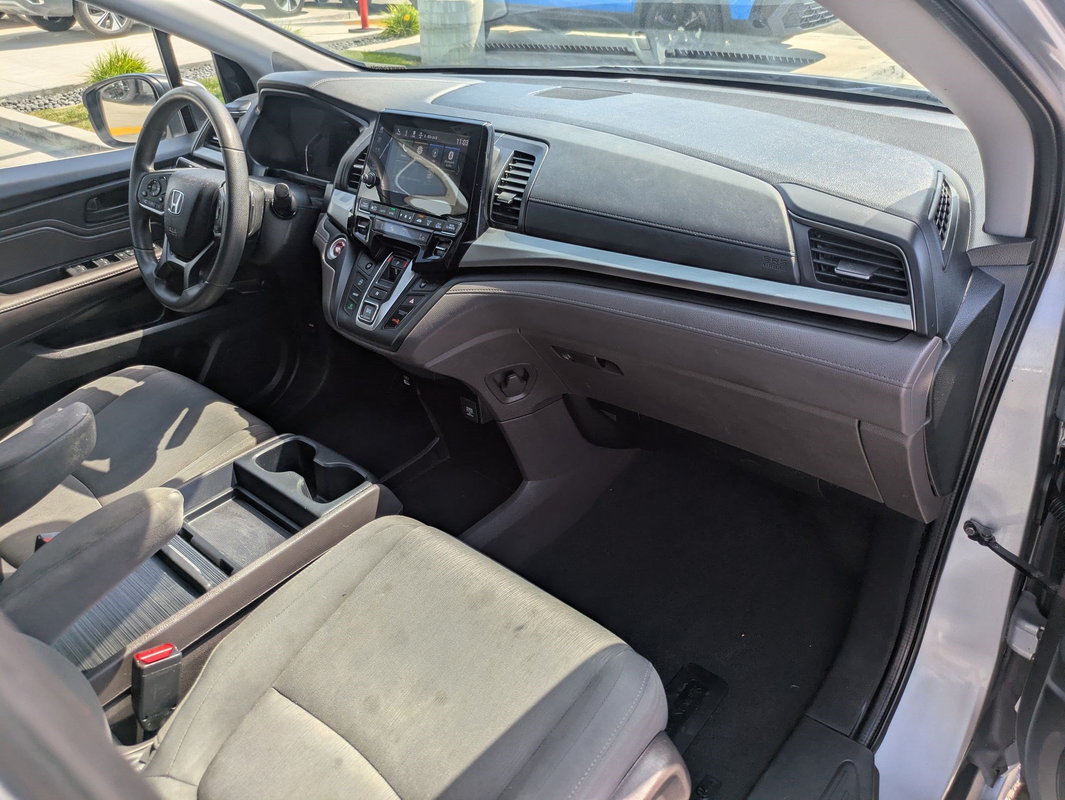 Used 2021 Lunar Silver Metallic Honda EX image 31