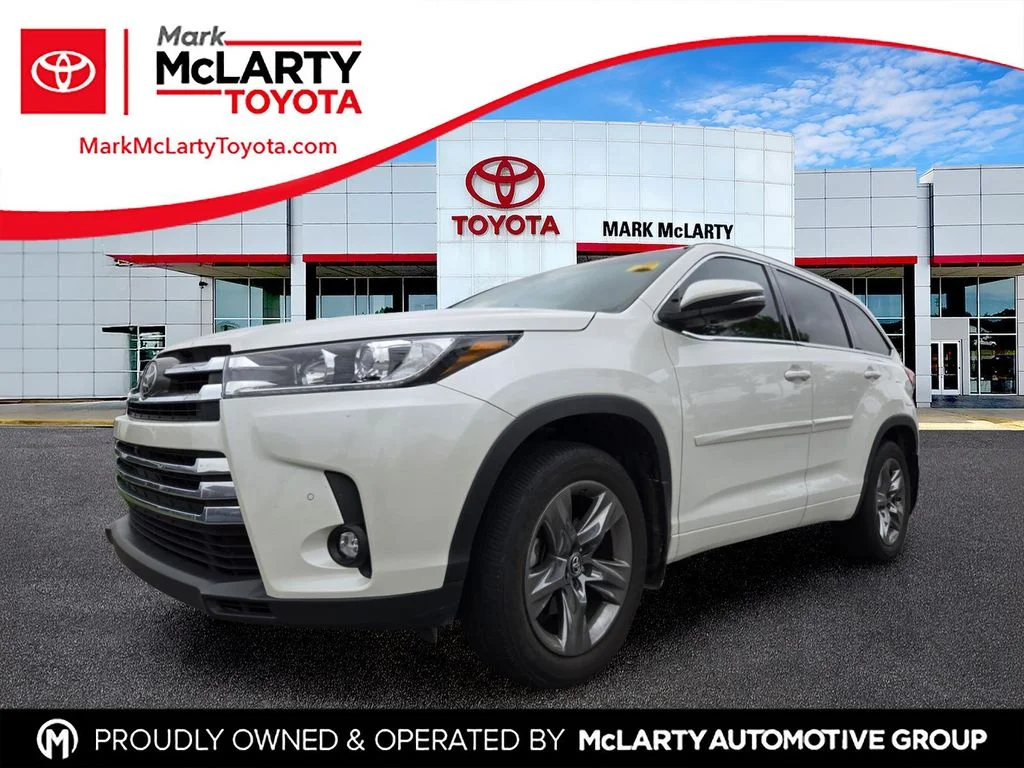 Used 2019 White Toyota Limited Platinum image 1