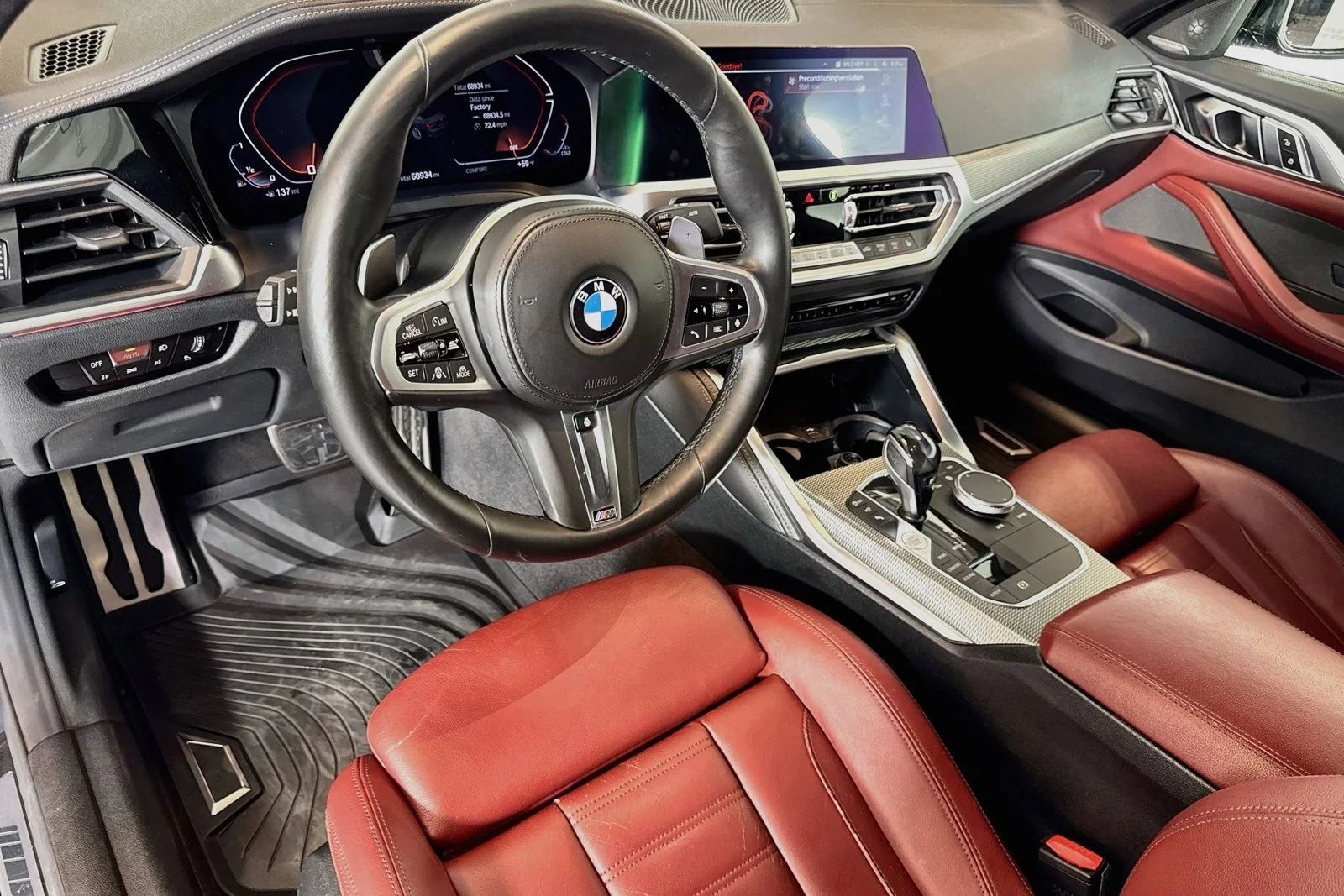 Used 2021 Arctic Race Blue Metallic BMW M440i xDrive image 9