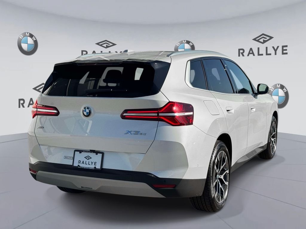Certified Used 2025 White Metallic BMW 30 xDrive image 4