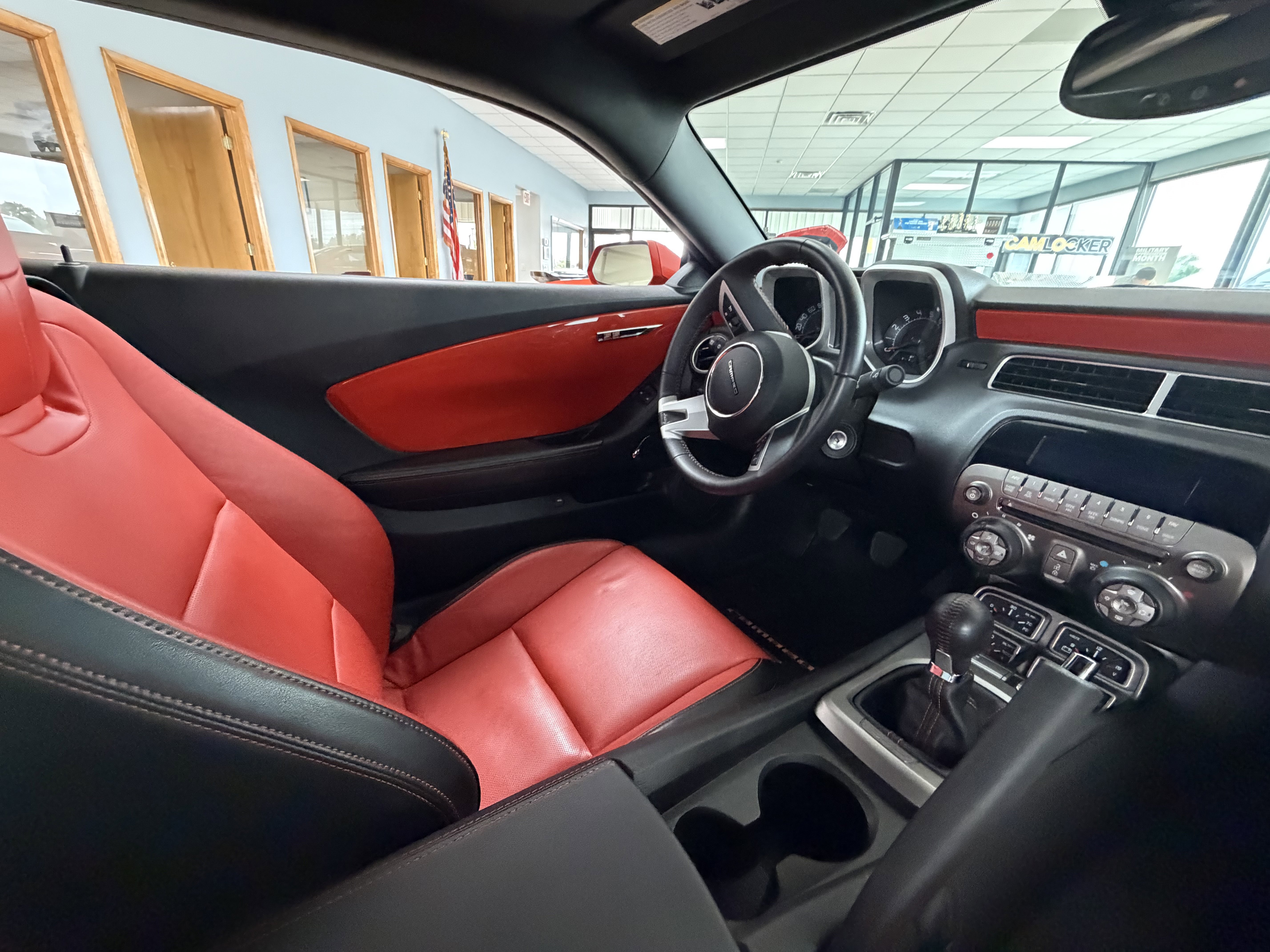 Used 2010 Inferno Orange Metallic Chevrolet 2SS image 1