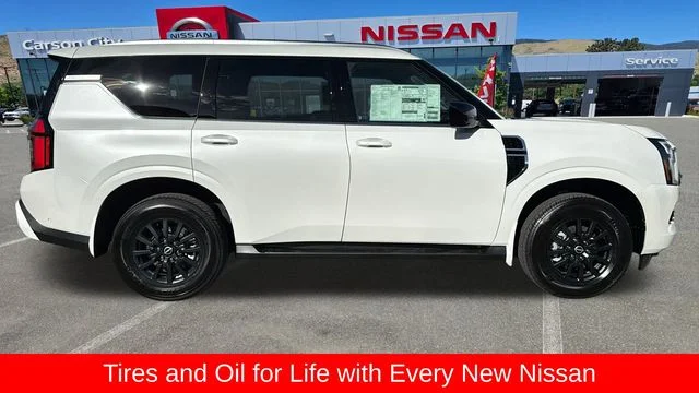 New 2026 Aspen White TriCoat Nissan SV image 2