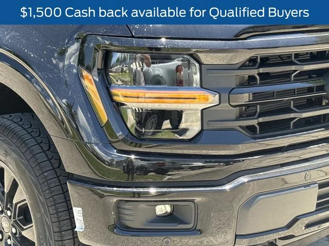 New 2026 Agate Black Metallic Ford XLT image 2
