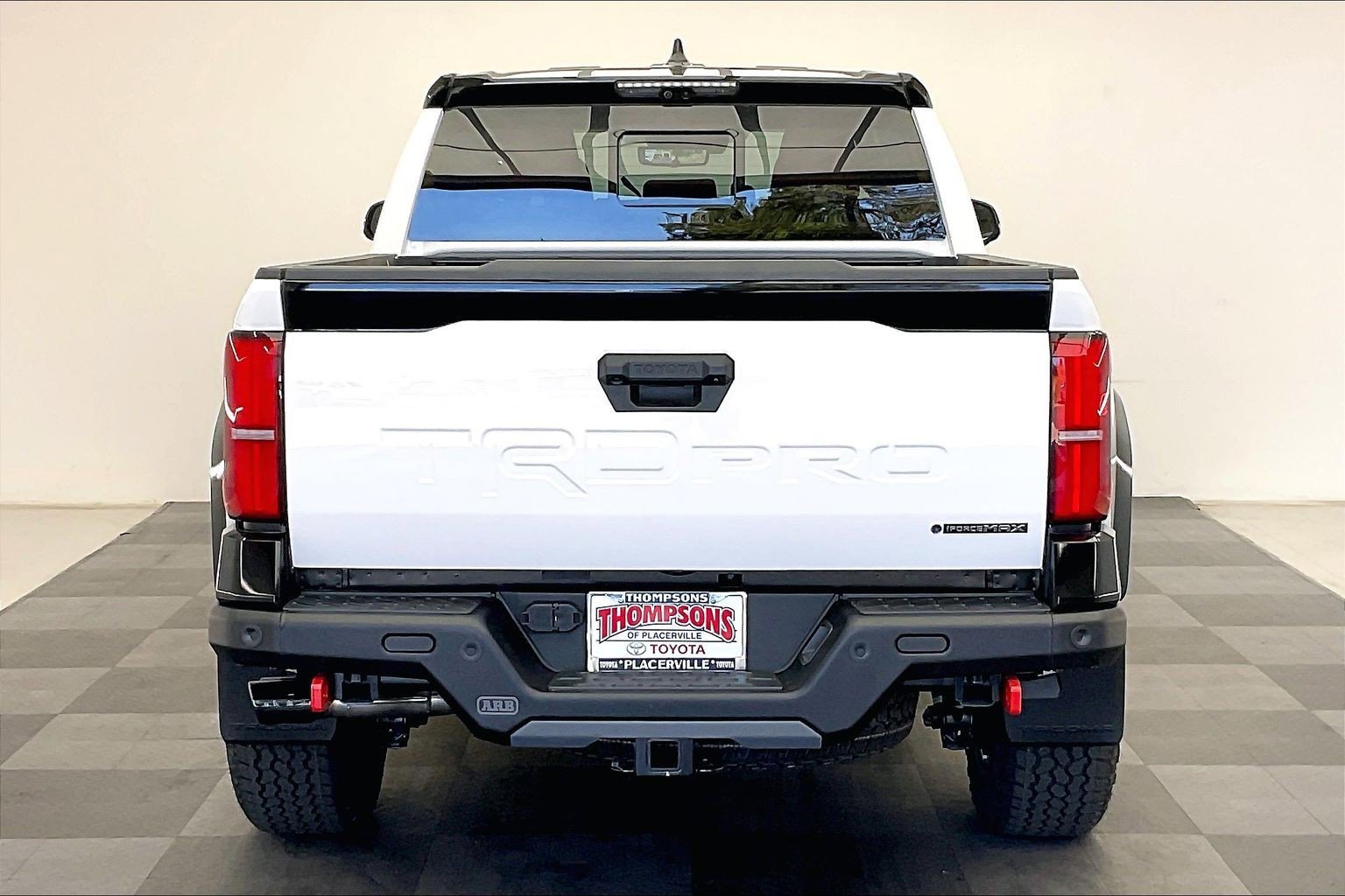 New 2026 Ice Cap with Black roof Toyota TRD Pro image 3