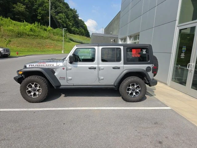 Used 2021 Silver Jeep Unlimited Rubicon image 11