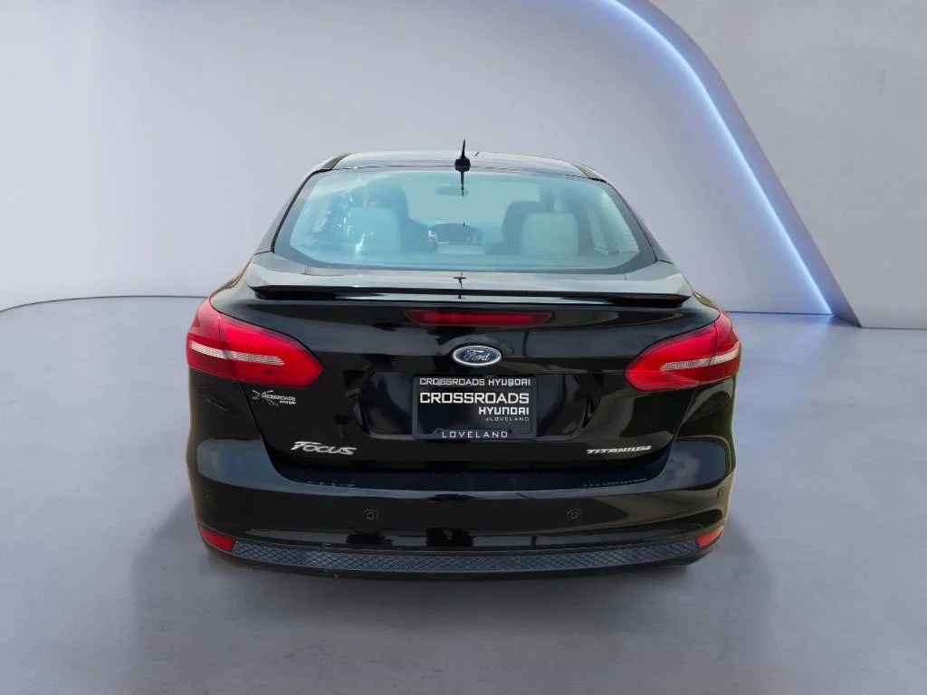 Used 2018 Shadow Black Ford Titanium image 4
