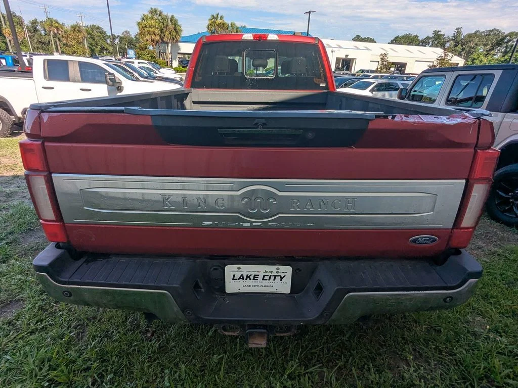 Used 2021 Red Ford King Ranch image 4