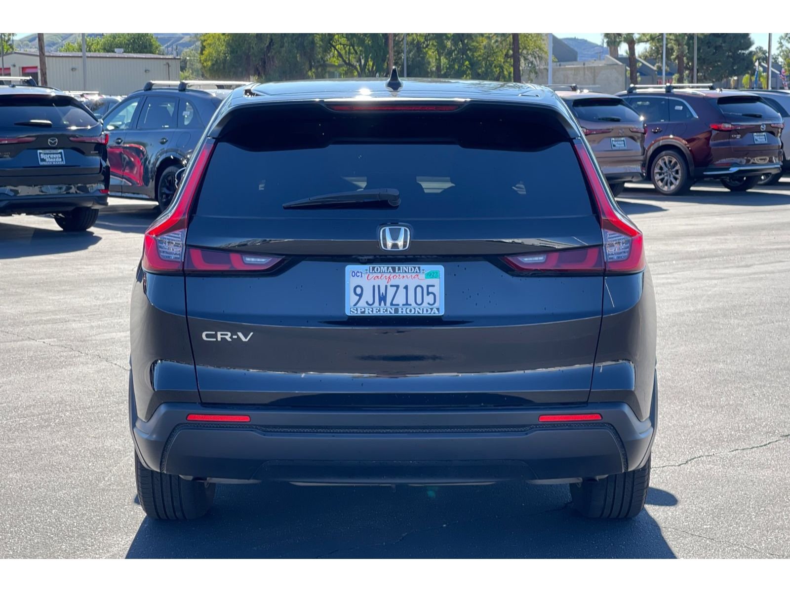 Used 2024 Crystal Black Pearl Honda EX image 4