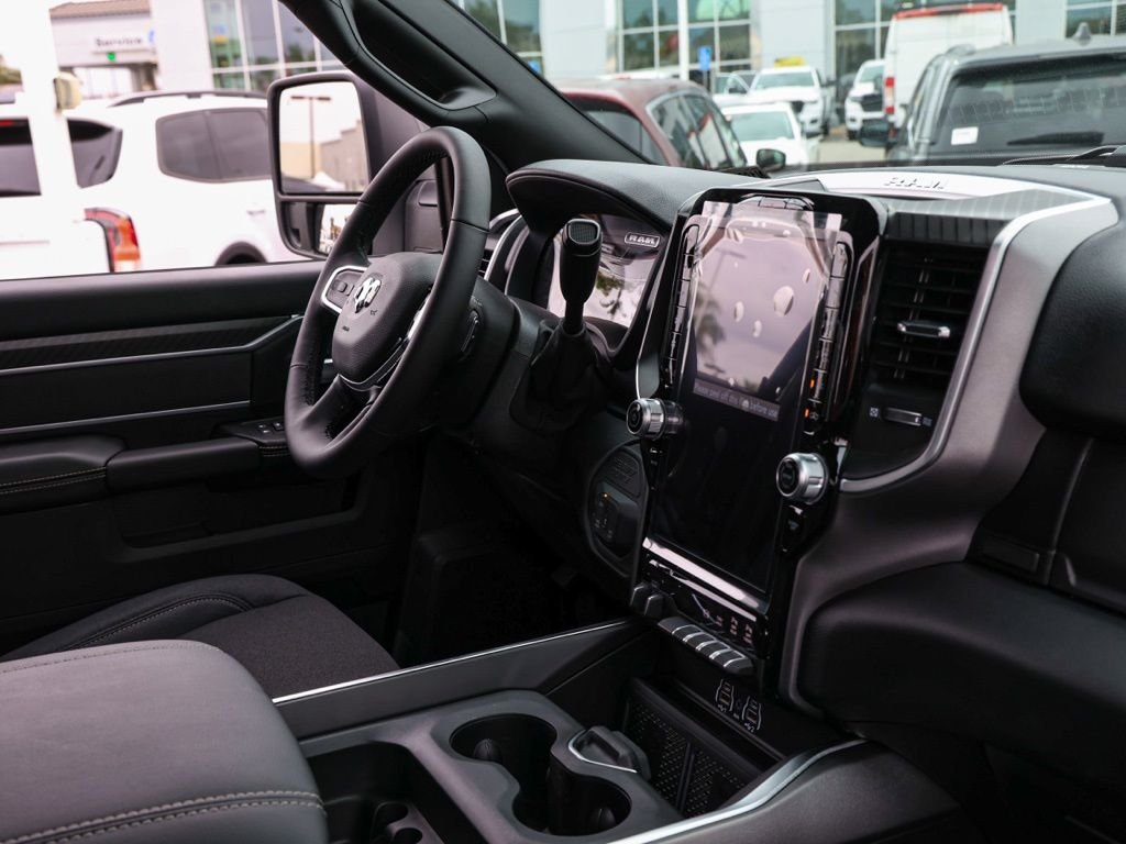 New 2026 Bright White Clear-Coat Exterior Paint RAM Big Horn Night Edition image 18