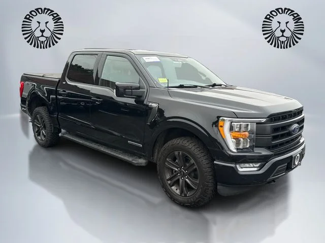Certified Used 2021 Agate Black Metallic Ford Lariat image 3