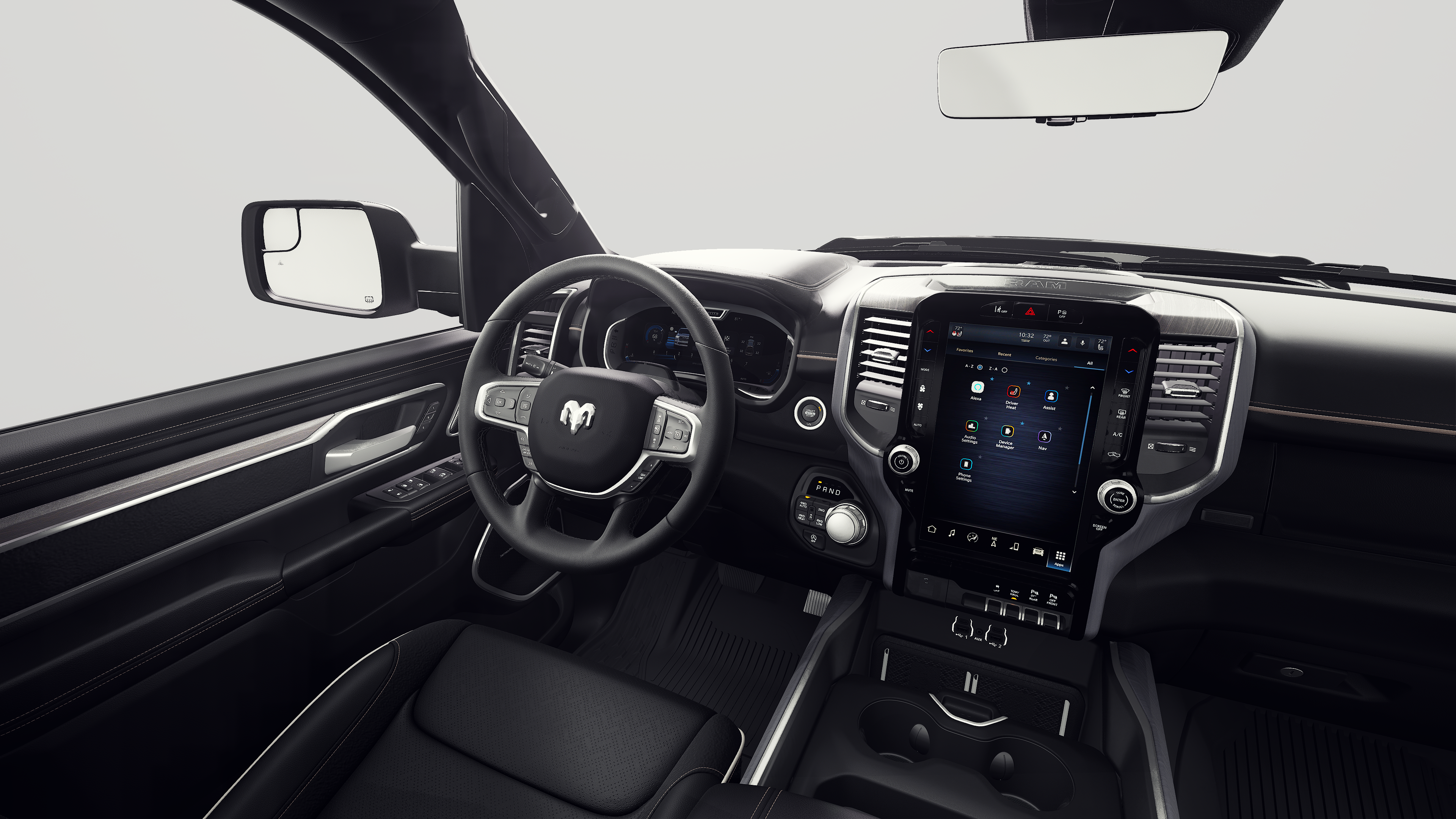 New 2027 Bright White Clear-Coat Exterior Paint RAM LARAMIE image 8