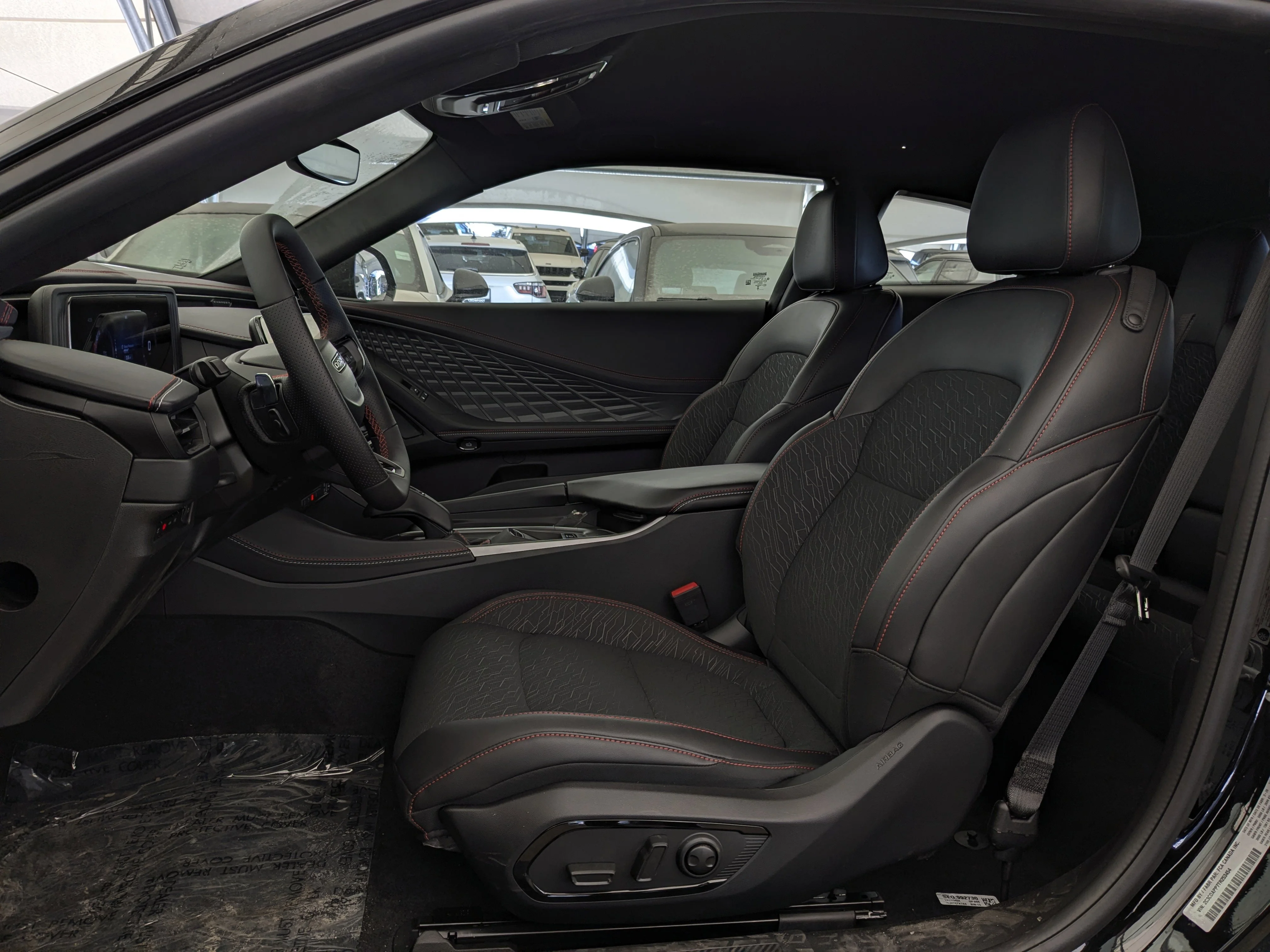 New 2026 Black Dodge R/T - - Blacktop Package - Driver Convenience Group - 3.0L Hurricane SO Twin Turbo & More image 15