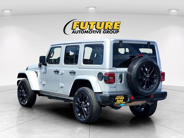 Used 2024 Silver Jeep Sahara 4xe image 6
