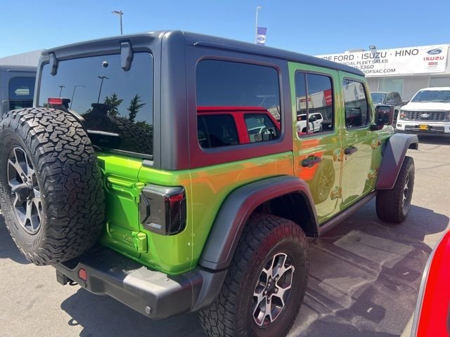 Used 2019 Green Jeep Unlimited Rubicon image 9