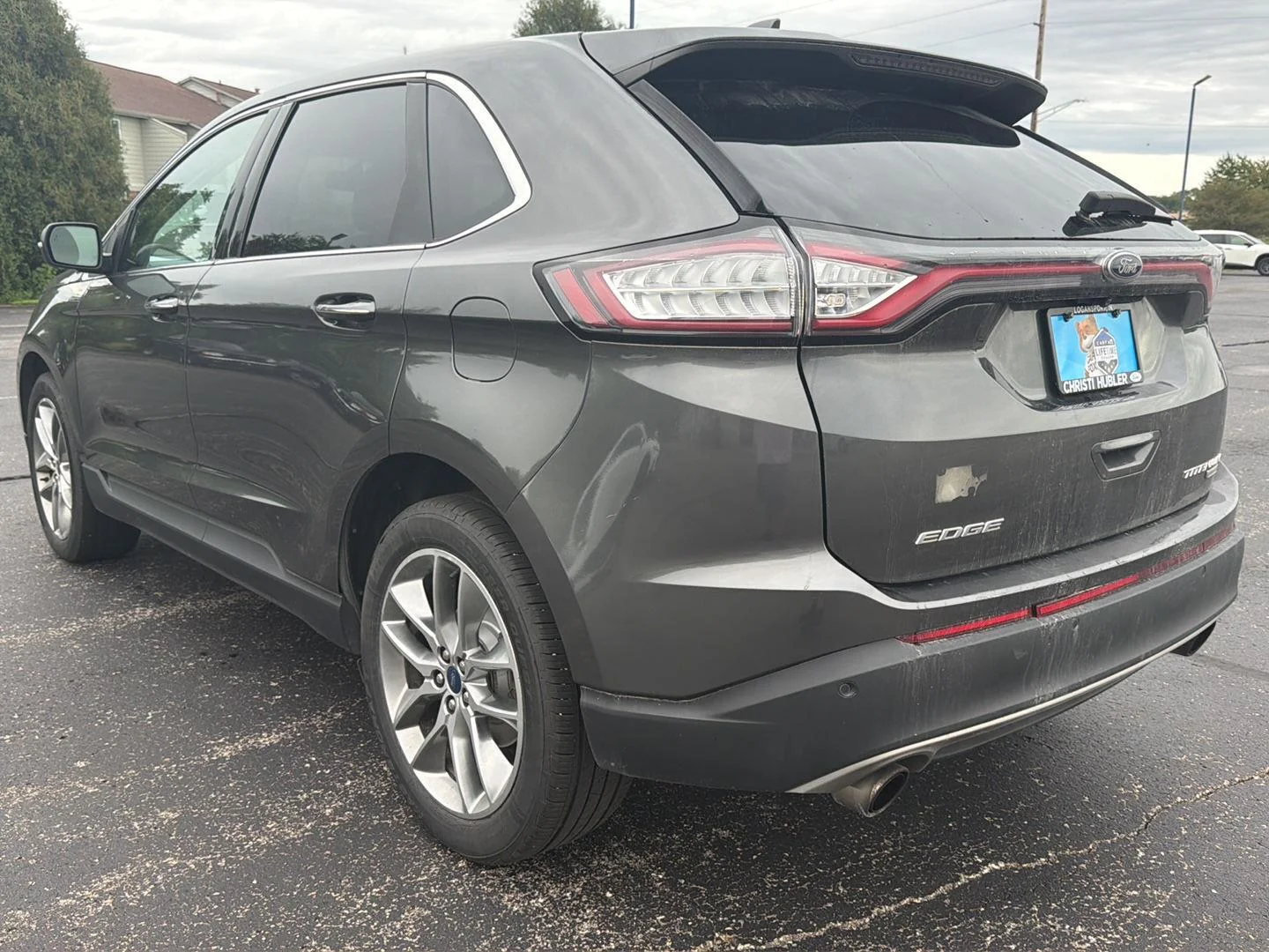 Used 2015 Magnetic Metallic FORD Titanium image 7