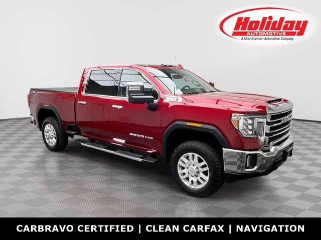 Used 2023 Cayenne Red Tintcoat GMC SLT image 1