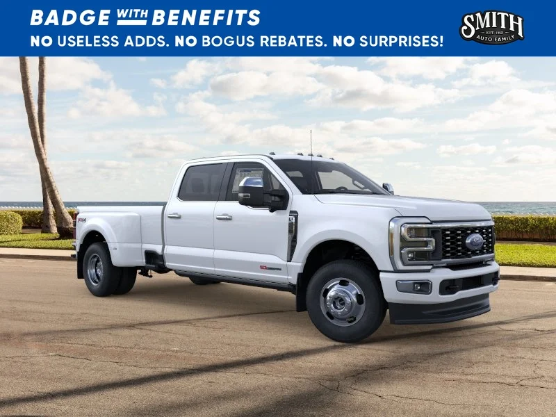New 2026 Star White Metallic Tri-Coat Ford F-350® Platinum® image 8