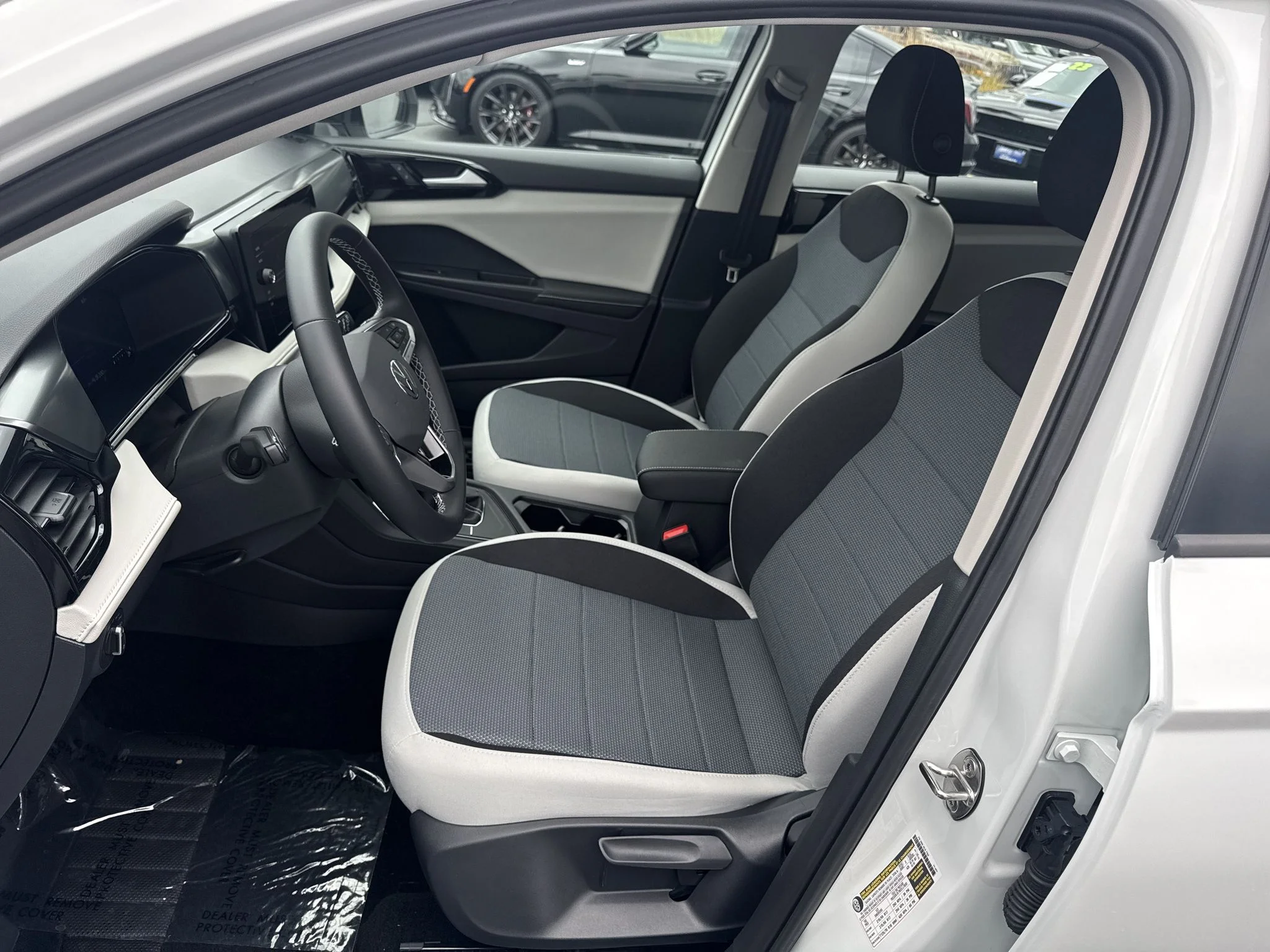 Certified Used 2025 Pure White Volkswagen S image 14