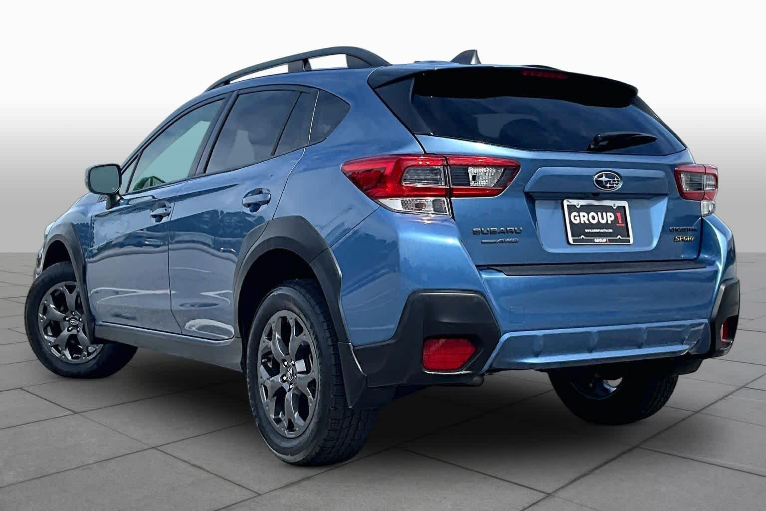Used 2021 Horizon Blue Pearl Subaru Sport image 12