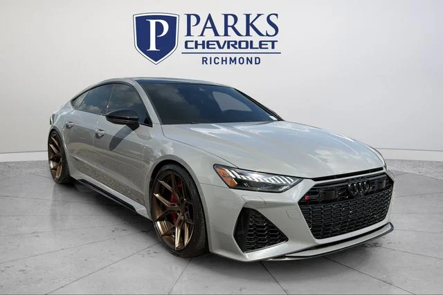 Used 2021 Gray Audi 4.0T image 1
