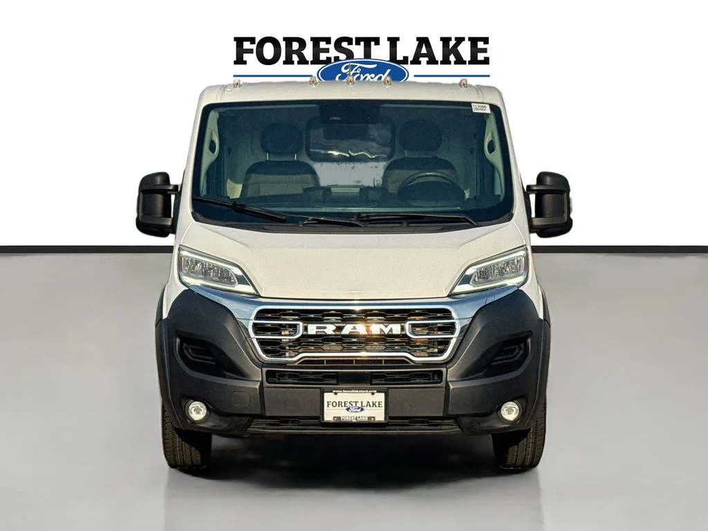 Certified 2024 RAM ProMaster Cargo Van Base with VIN 3C6LRVVG1RE123338 for sale in Forest Lake, Minnesota