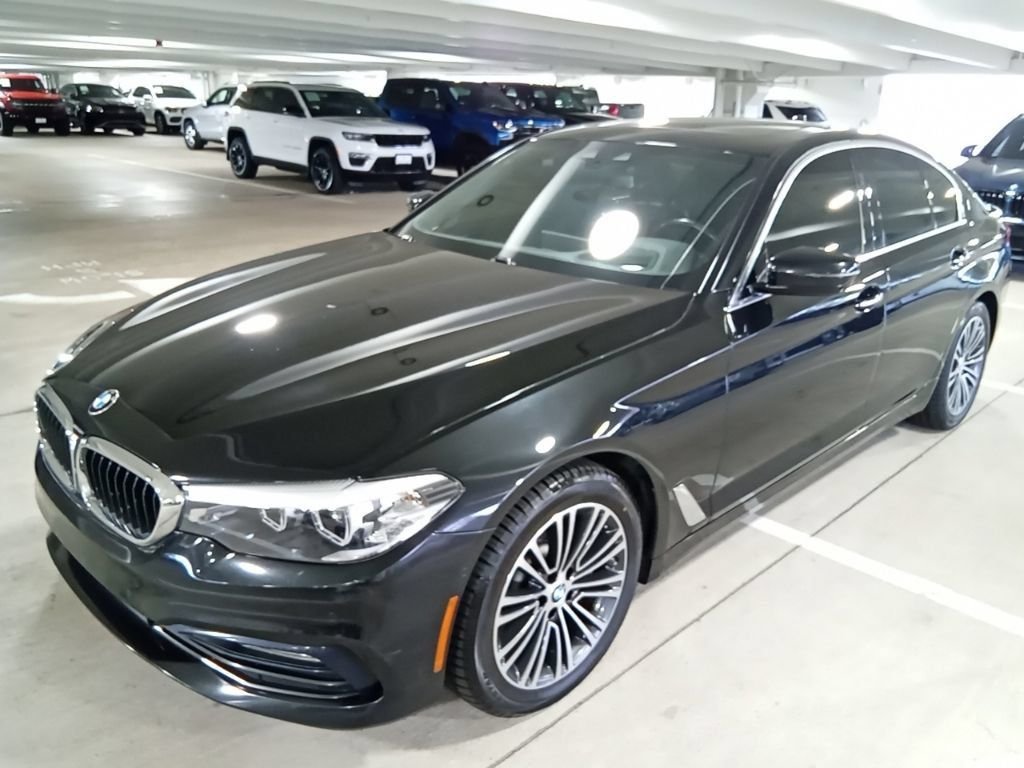 Used 2018 Black Sapphire Metallic BMW 530i image 1