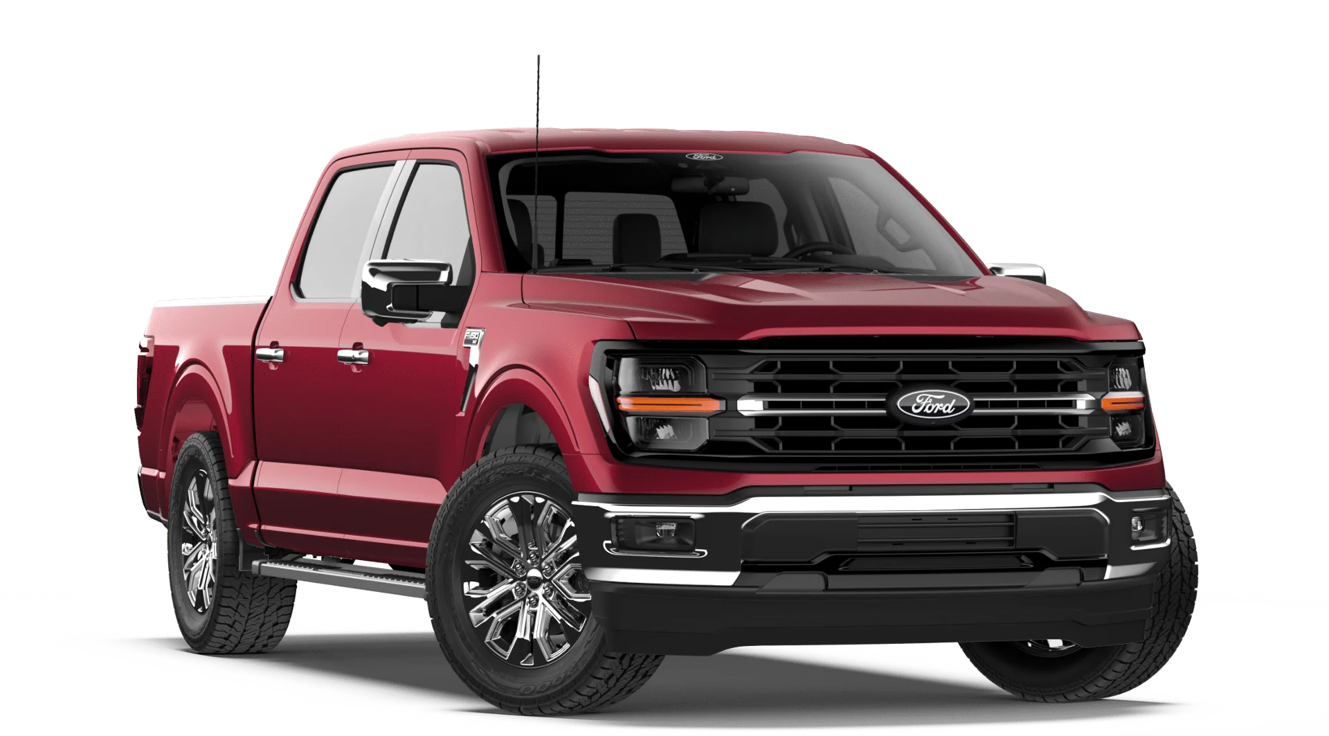 New 2026 Ruby Red Metallic Tinted Clearcoat Ford XLT image 43