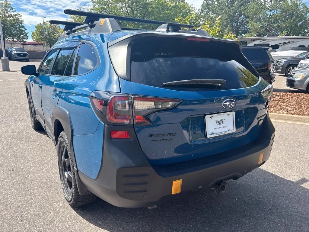Used 2024 Blue Subaru Wilderness image 3