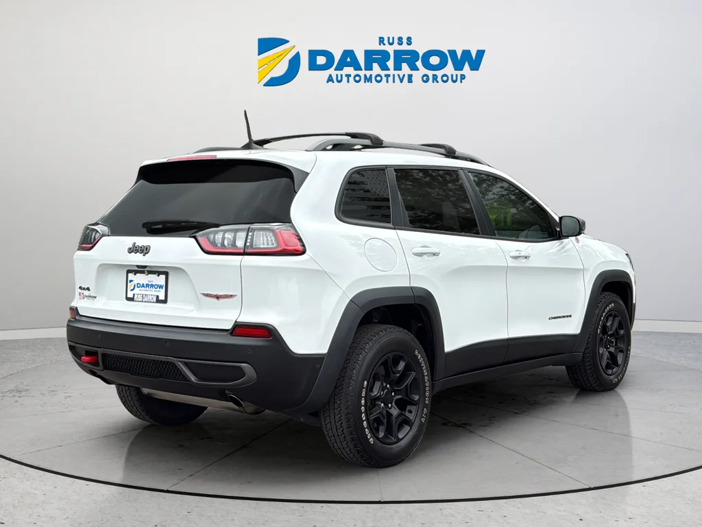 Used 2021 White Jeep Trailhawk image 5