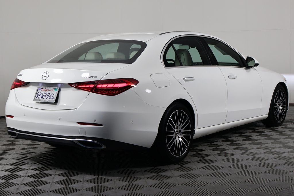 Certified Used 2024 Polar White Mercedes-Benz C 300 image 4