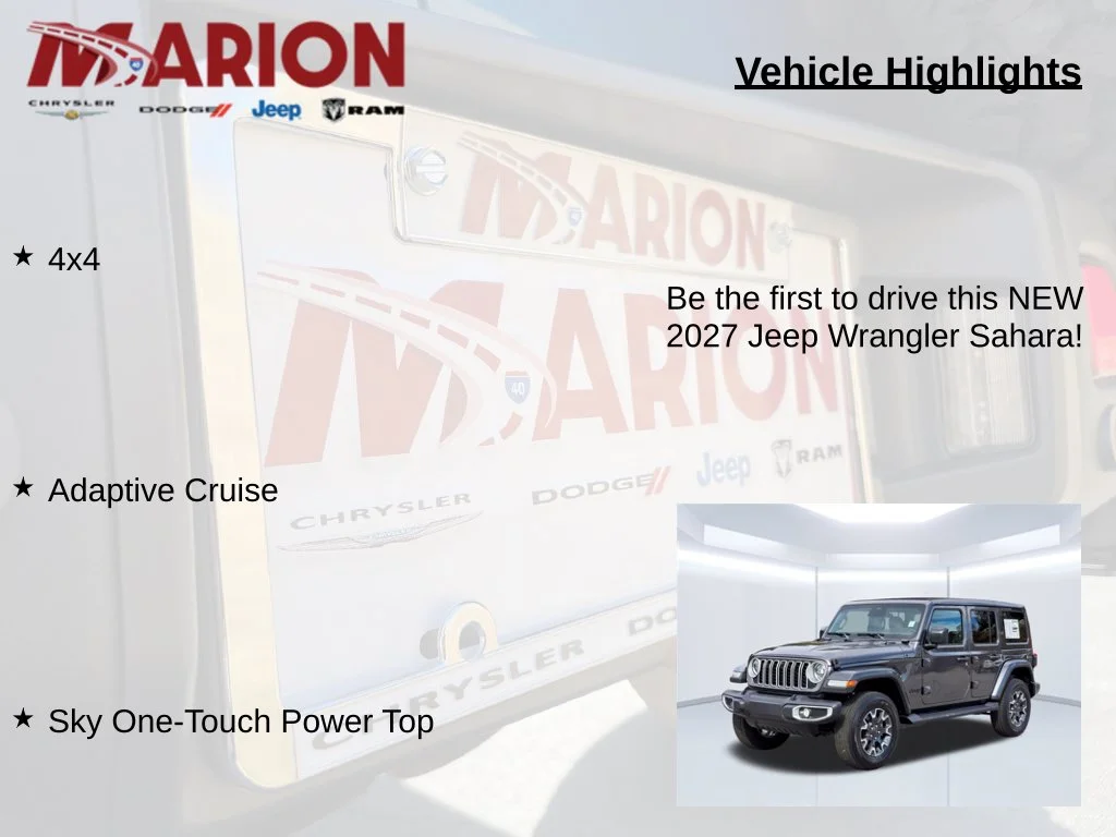 New 2027 Gray Jeep Sahara image 5