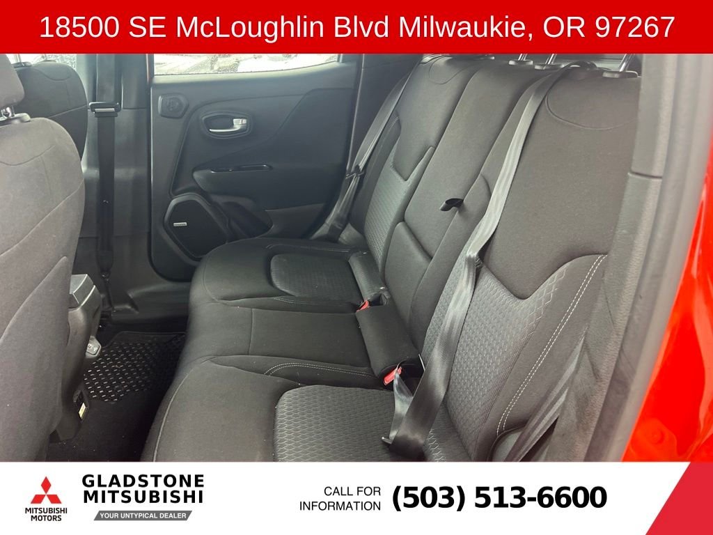 Used 2021 Orange Jeep Latitude image 9