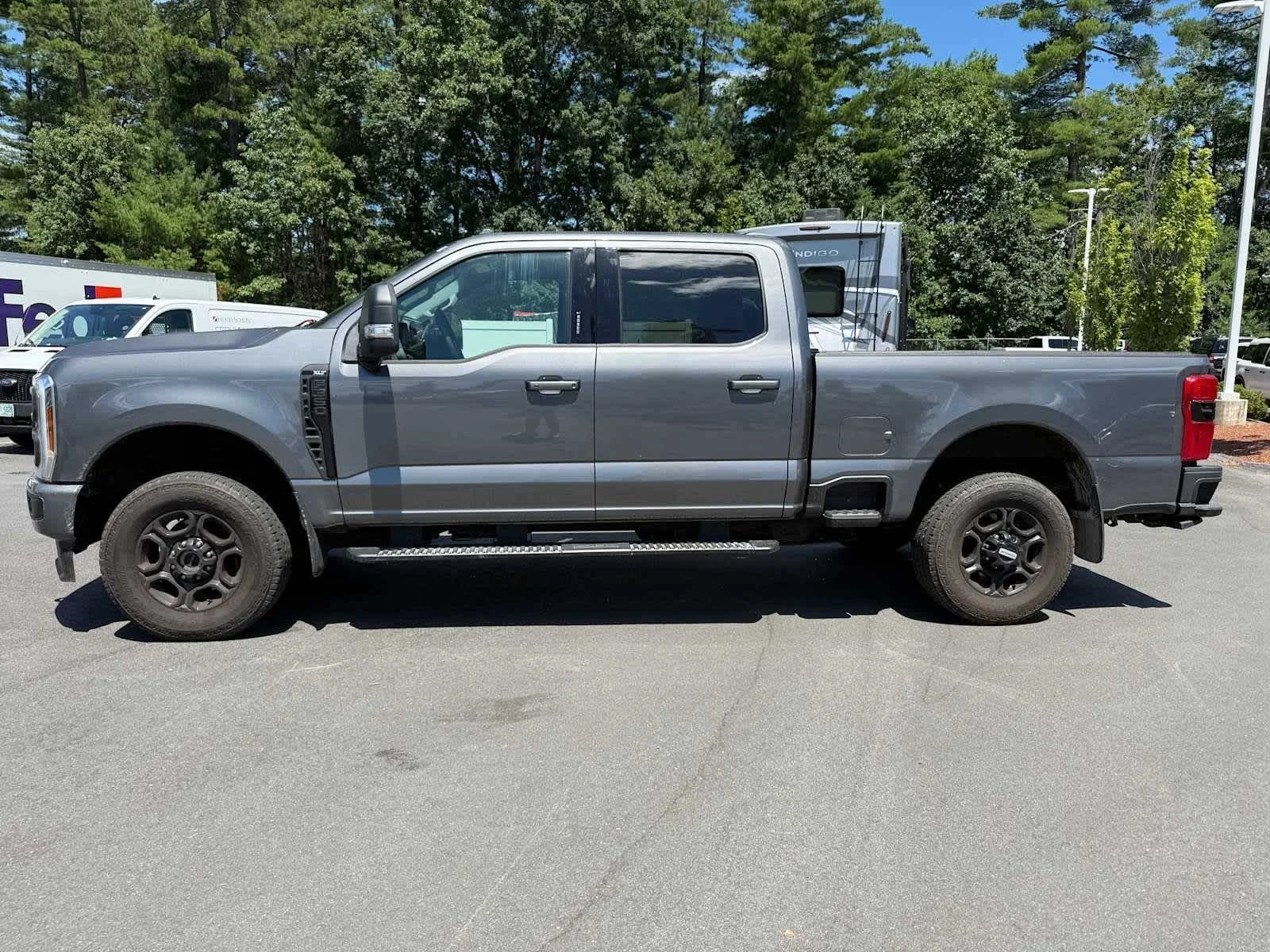 Used 2024 Carbonized Gray Metallic Ford XLT image 2