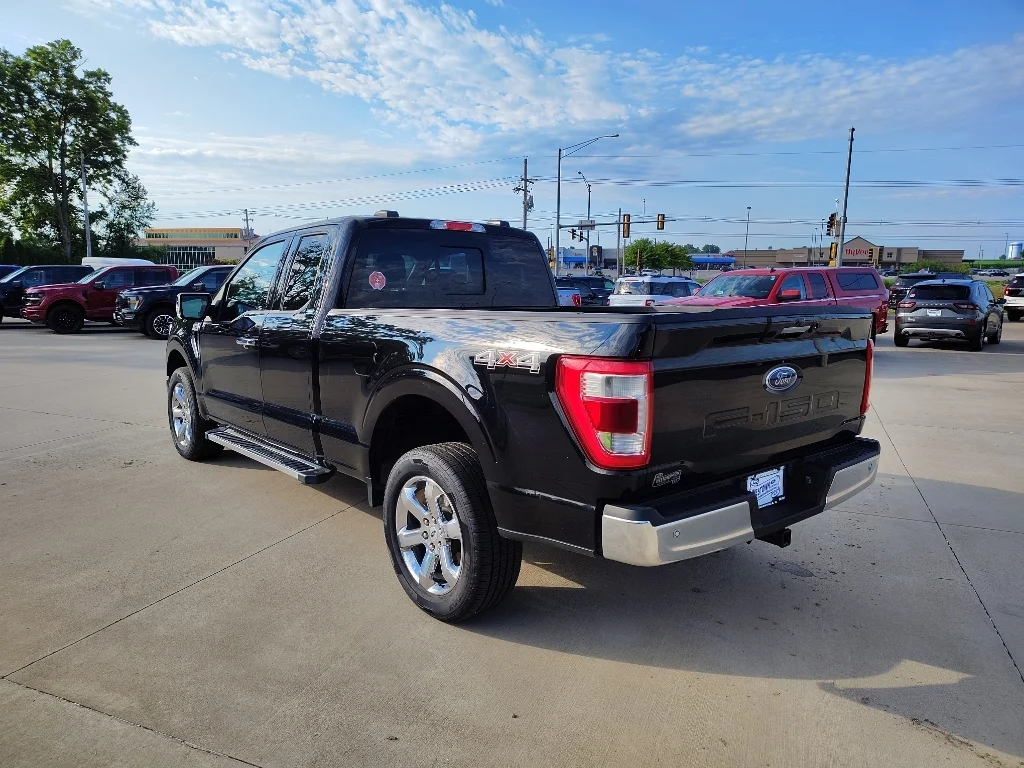 Used 2022 Agate Black Metallic Ford LARIAT image 7