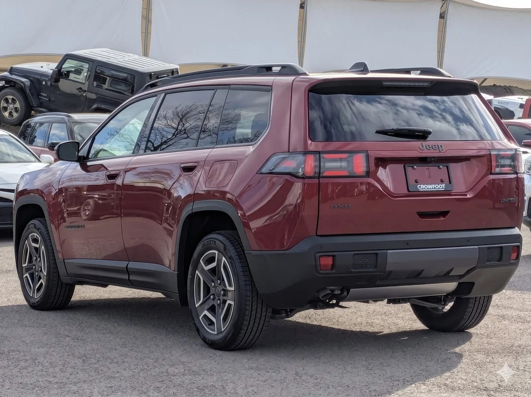 New 2026 Red Jeep Limited - - 4x4 - 1.6L Turbo Hybrid - Pano Sunroof - 12.3 Dsply - Pwr Liftgate & More! image 6