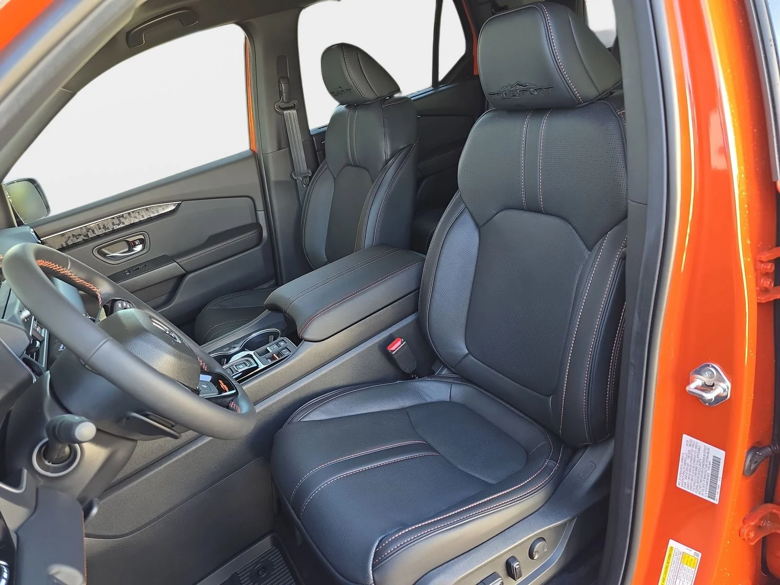 New 2026 Sunset Orange Honda TrailSport Elite image 15