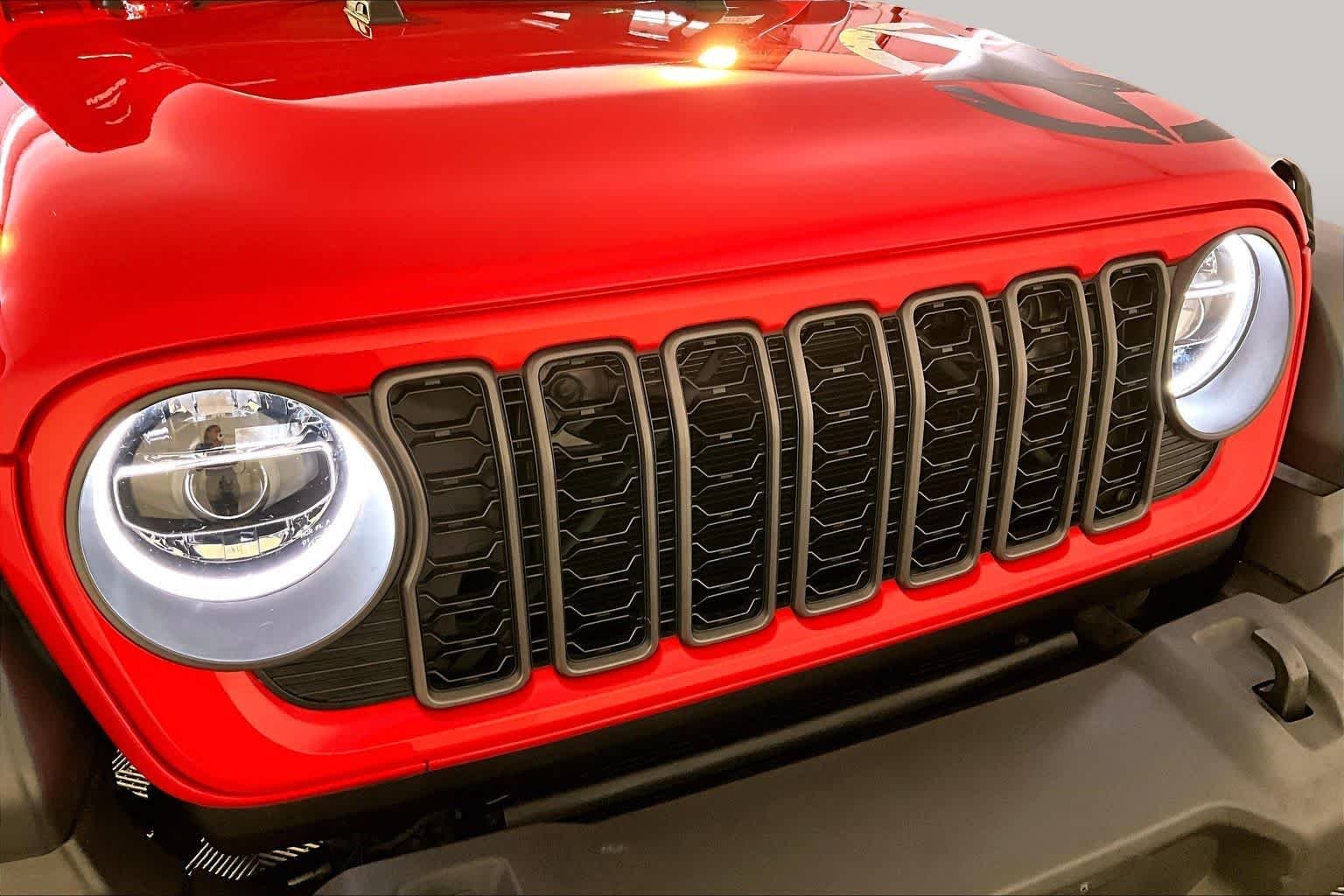 Used 2024 Firecracker Red Clearcoat Jeep Sport image 31